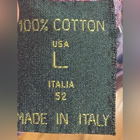 Bobby Jones Navy and Red Paisley Polo Shirt size L - Picture 4 of 4